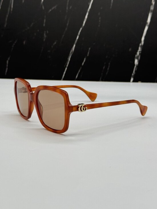 NEW GUCCI GG1070S 002 SUNGLASSES HAVANA WOMEN EYEWEAR main image 10